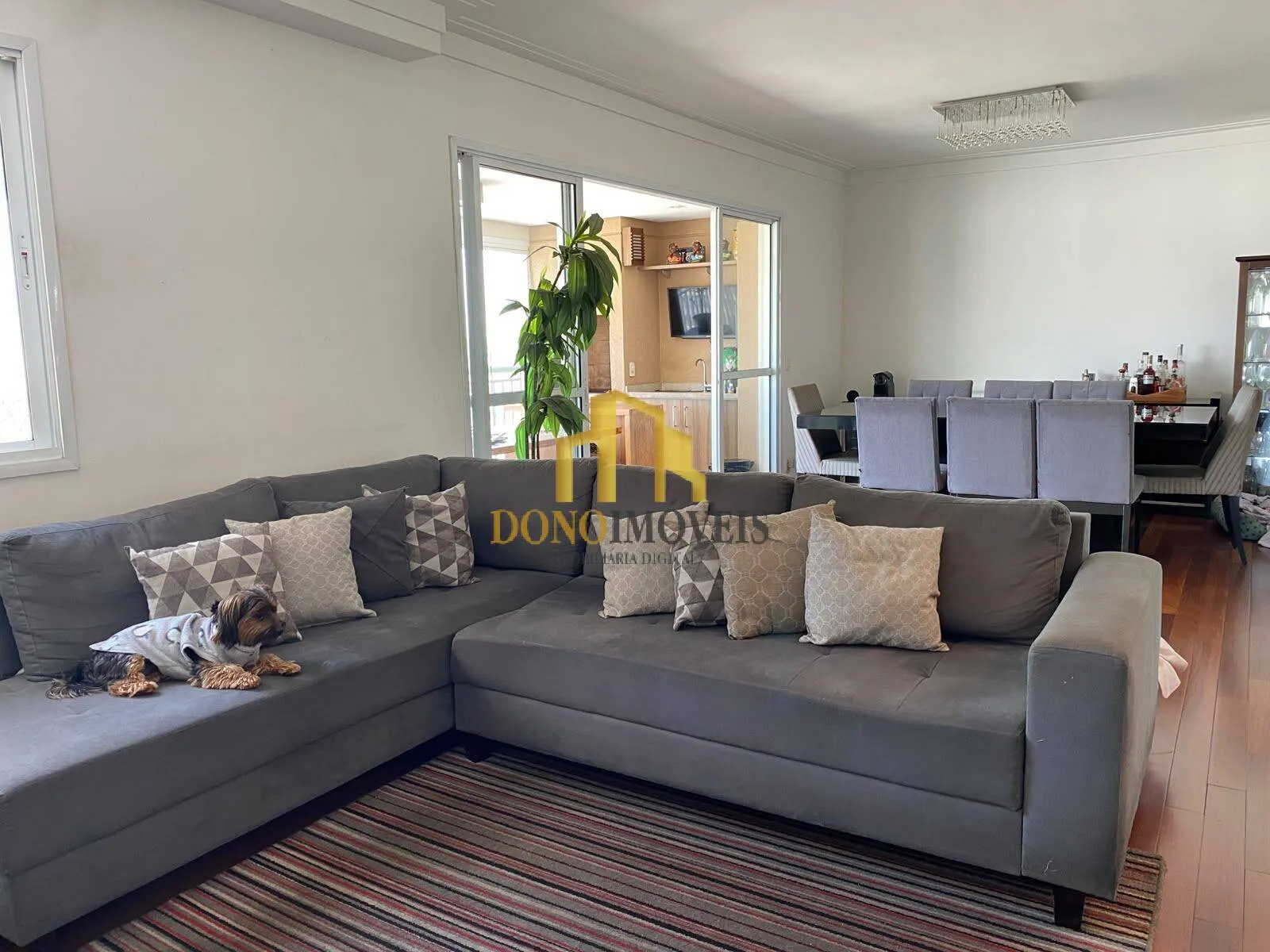 Imagem Apartamento no Domo Home | 123m² | Andar Alto||Vista Livre | Centro de SBC