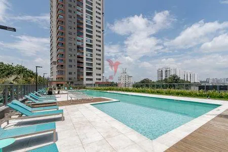 Imagem Vendo apartamento, 43m2, andar alto, com um quarto, uma vaga de garagem, Alto da Boa Vist