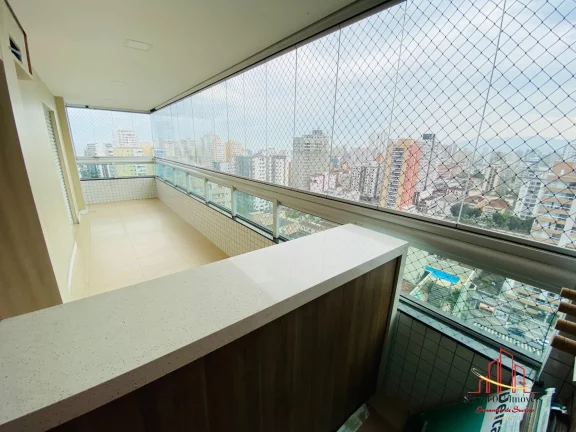 Imagem Apartamento 3 dormitórios sendo 2 suítes , 3 vagas no canto do forte