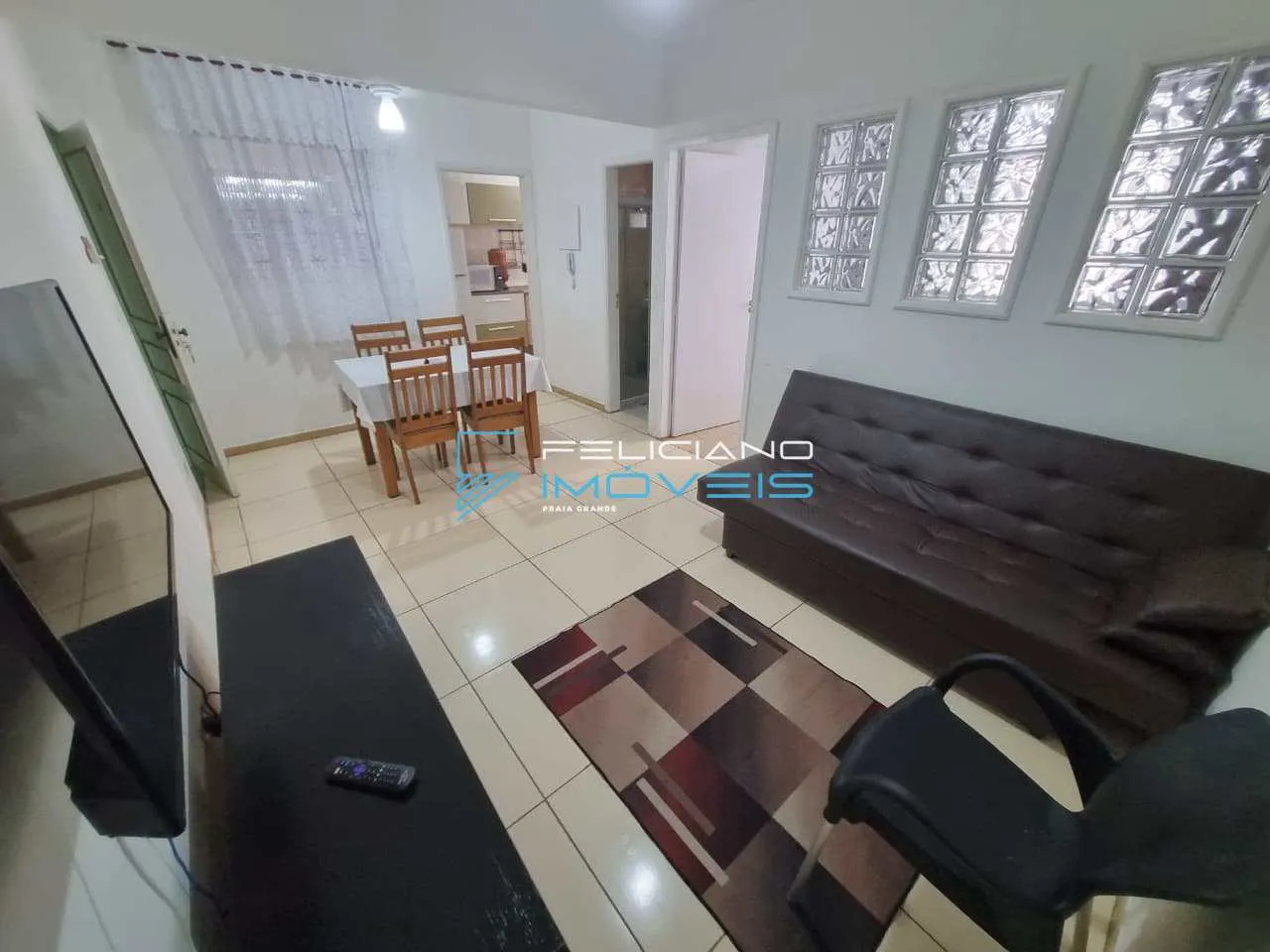Imagem Apartamento com 1 quarto, Aviação, Praia Grande - R$ 296 mil, Cod: 7275