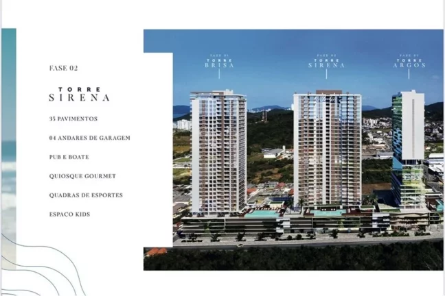 Imagem Apartamento para venda no bairro Praia Brava de Itajaí em Itajaí