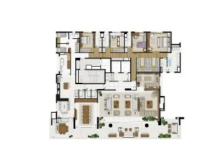 Imagem Edifício Altto Campo Belo São Paul, apartamento com 4 quartos em Campo Belo São Paulo SP, apartment in São Paulo Brazil