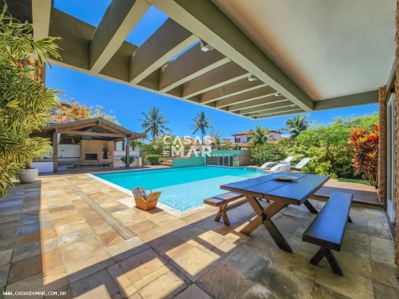 Imagem Imperdível! Casa de luxo em condomínio, 40 mts da praia de Geribá, Búzios-RJ: 5 quartos, 5 suítes, 4 salas, 6 banheiros, 4 vagas, 800m².