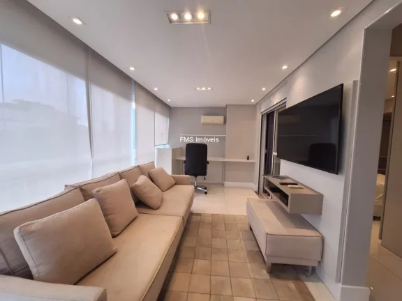 Imagem Apartamento para locação na Vila Nova Conceição com 1 suíte, 1 sala e 1 vaga