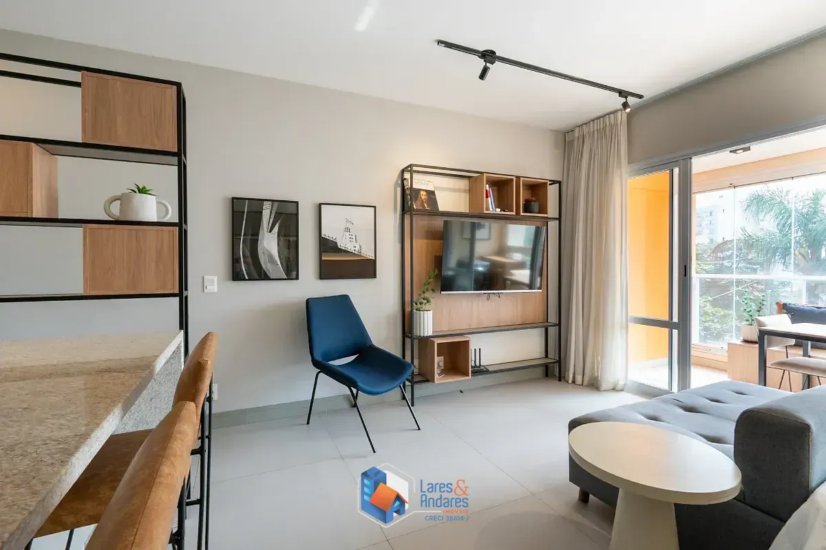 Imagem Studio para venda em Campo Belo com 1 quarto, 40m²