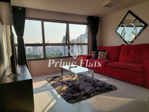 Imagem Flat disponível para locação no Residencial MaxHaus Brooklin, com 75m², 2 dormitórios e 1 vaga