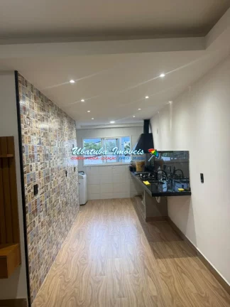 Imagem Apartamento novo 02 dormitórios com sacada no perequê-açu