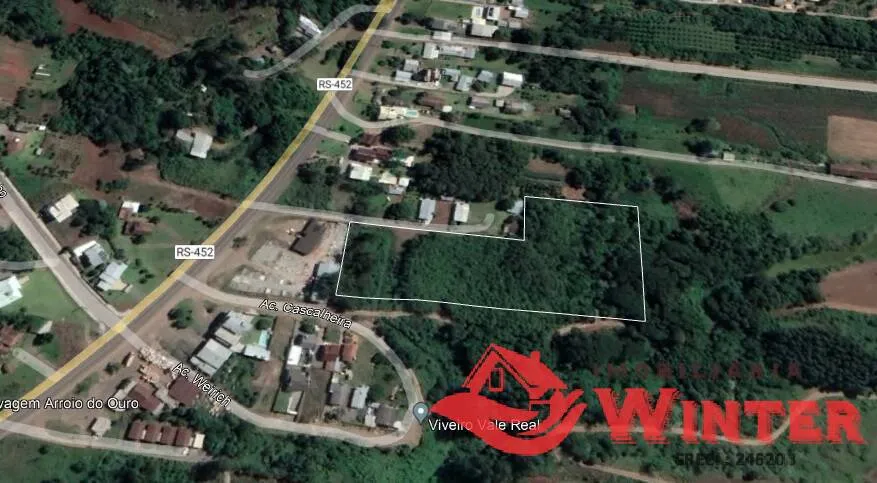 Área de terras com 14.948,00m² em Vale Real.