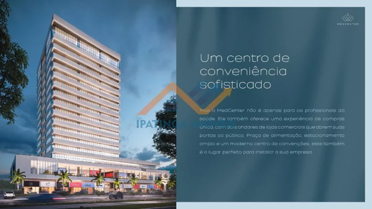 Imagem Salas Comerciais no MED CENTER - Bom Retiro Ipatinga