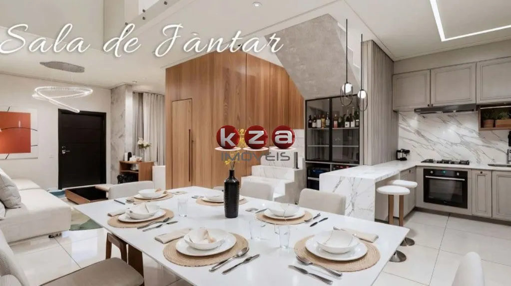 Imagem Casa em Condomínio de Luxo à Venda em Vinhedo-SP - 3 quartos, 3 suítes, 3 salas, 5 banheiros, 2 vagas - Saint Michel Village - 150m².