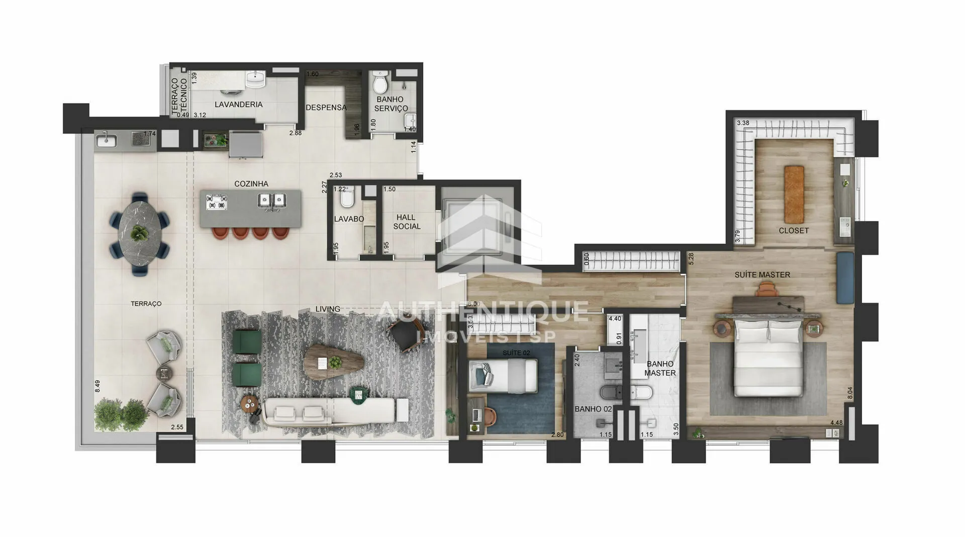 Imagem PRAÇA LINDENBERG CLODOMIRO ITAIM - Apartamento à venda em São Paulo/SP