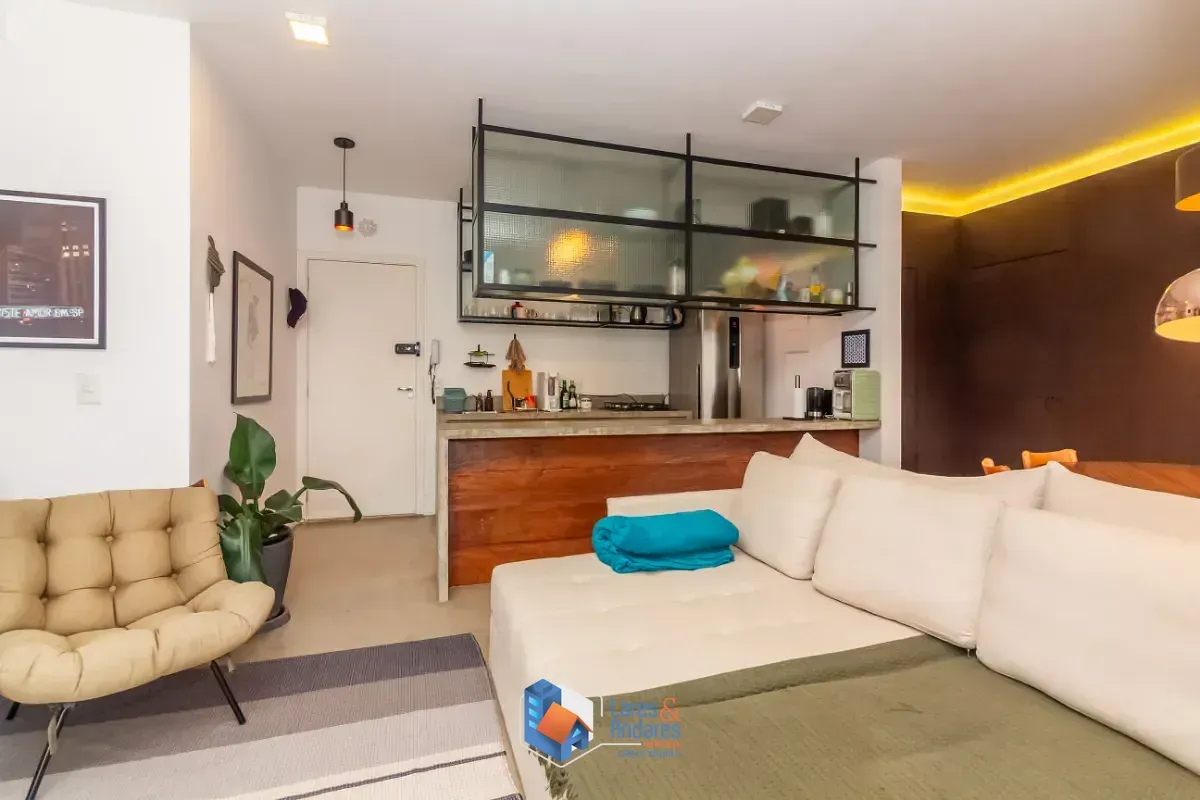 Imagem Apartamento para venda em Vila Madalena com 1 quarto, sendo 1 suíte, 60m²