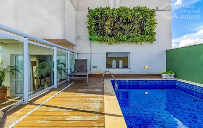Imagem Cobertura a venda na Vila Nova Conceição, com 272 m2 sendo 4 suítes, closet e piscina privativa