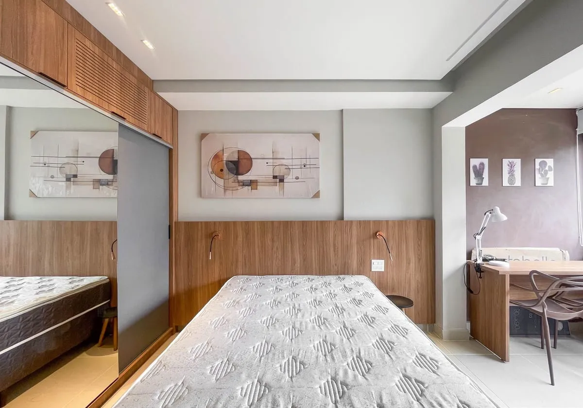 Imagem Apartamento com 1 Quarto para alugar, 29m² - Planalto Paulista