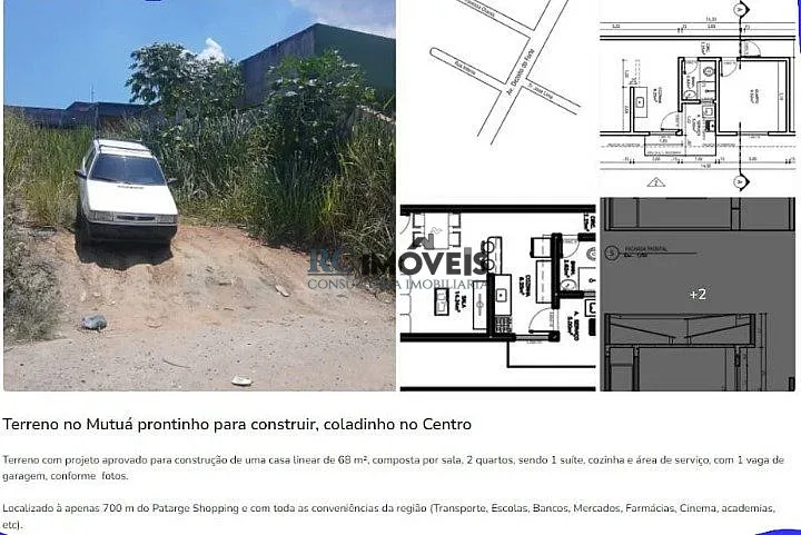 Imagem Terreno a Venda no bairro Mutuá - São Gonçalo, RJ