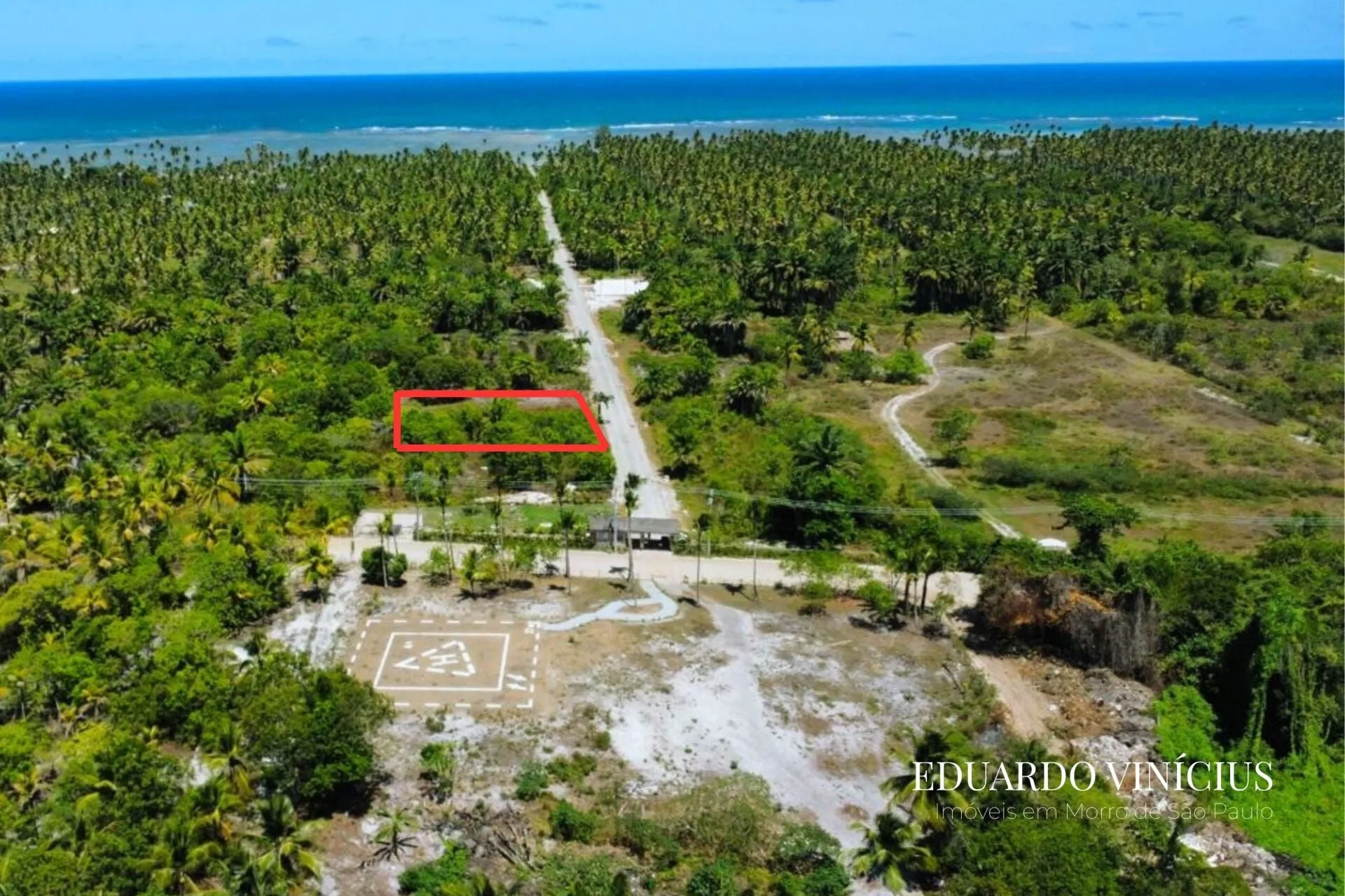 Imagem Dolce Vita Praia - Lote com 1.000m² em Condomínio de LUXO À Venda na Quarta Praia do Morro de São Paulo