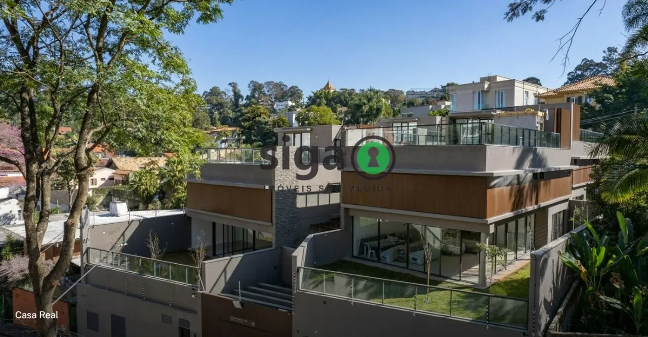 Imagem Casa em condomínio para venda no Real Parque 04 suítes, São Paulo - SP