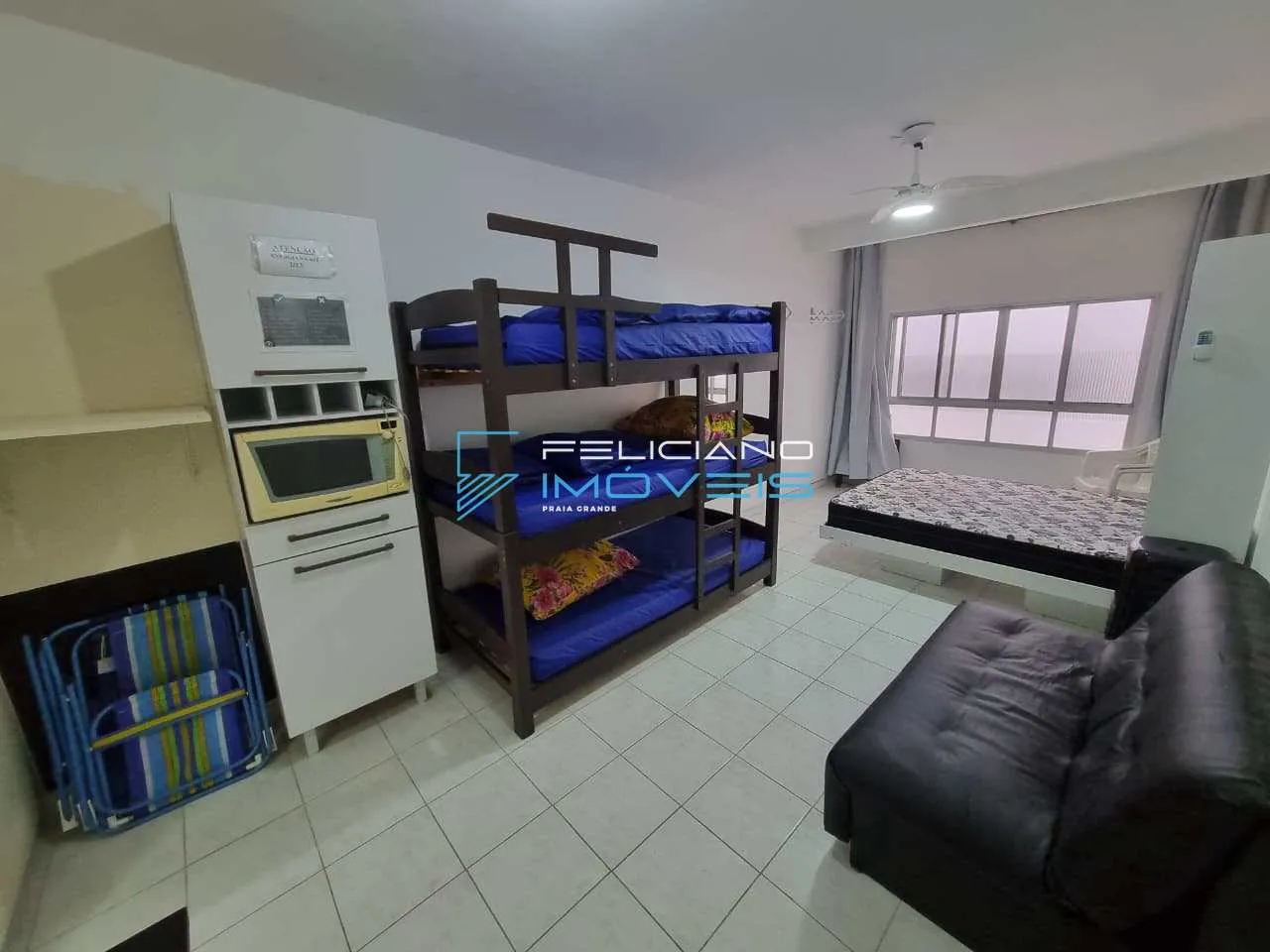 Imagem Kitnet com 1 quarto, Real, Praia Grande - R$ 195 mil, Cod: 7550