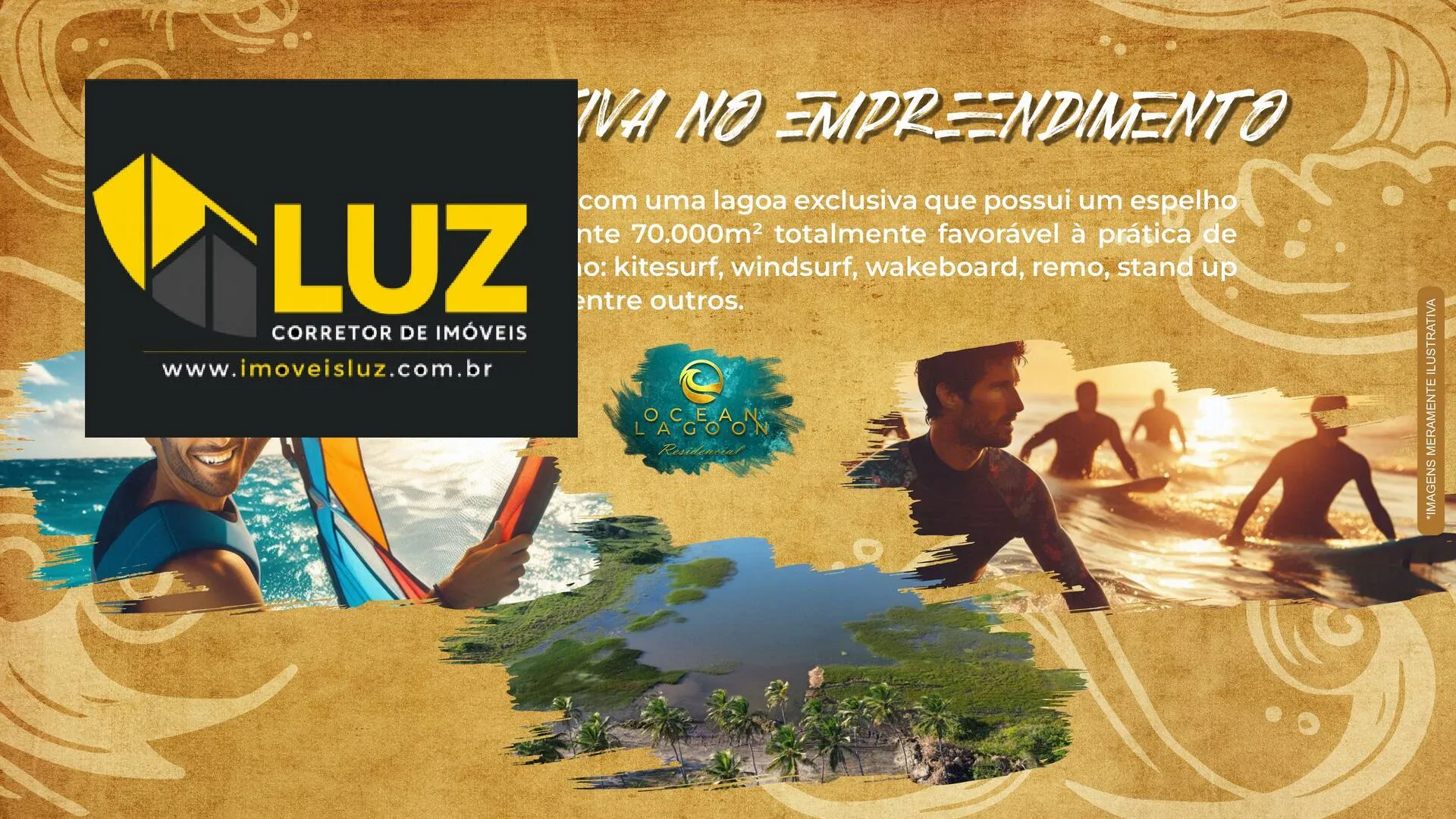 Imagem O Melhor Loteamento na Praia de Uruaú - CONDOMÍNIO OCEAN LAGOON RESIDENCE