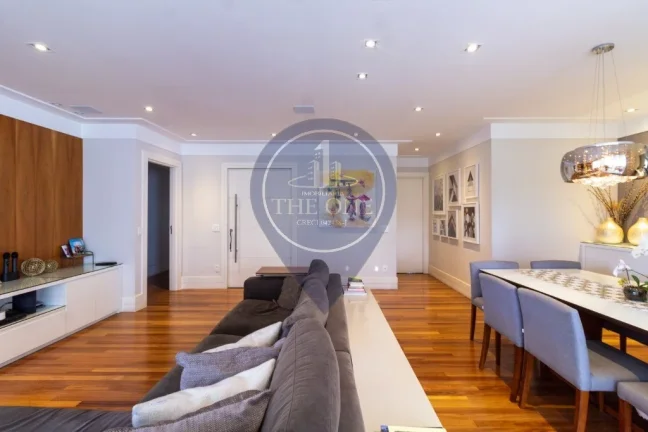 Imagem Apartamento de luxo em Moema, São Paulo-SP: 4 quartos, 3 suítes, 2 salas, 4 banheiros, 3 vagas de garagem, 181m².