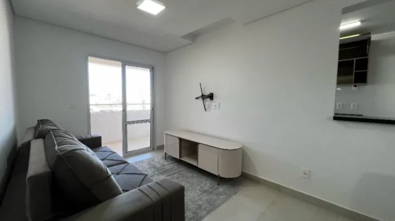 Imagem Apartamento 1 suíte, sala com sacada gourmet, imóvel à venda no Bairro Tupi/Praia Grande, apartamento com vaga de 1 garagem, Lazer completo c/ quadra poliesportiva. Á venda Imobiliaria Consulte Imoveis.