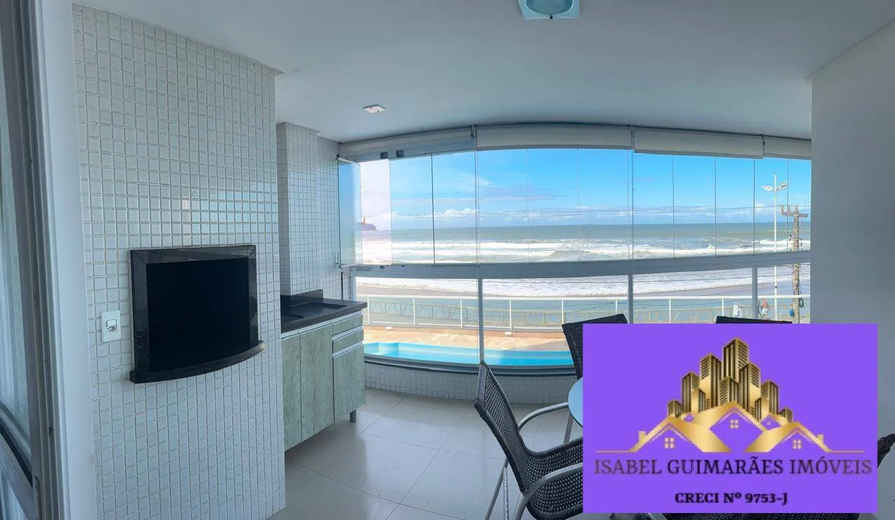 Imagem Apartamento Frente Mar, 03 Quartos Sendo uma Suíte, Gravatá de Navegantes
