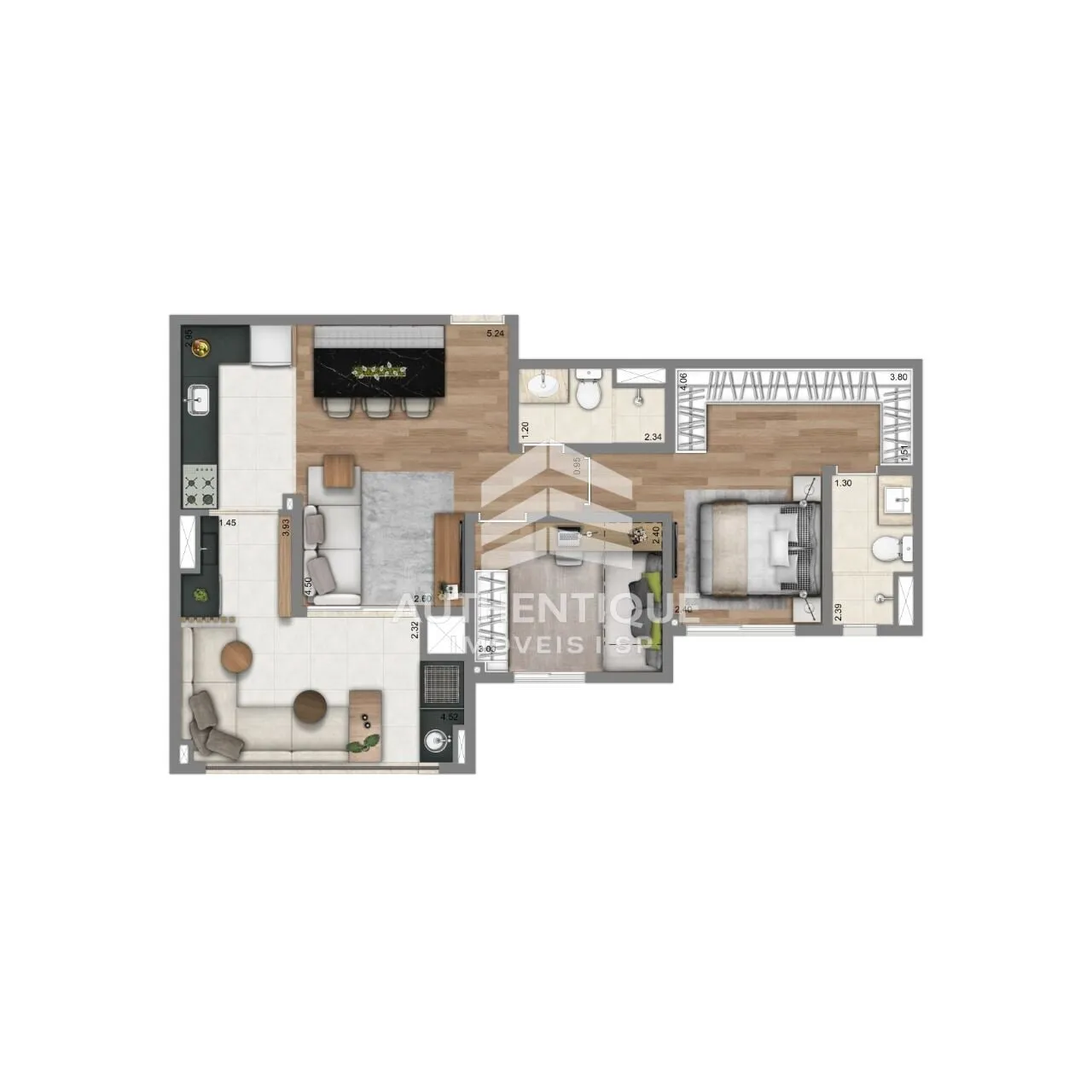 Imagem LIVING VILA MARIANA - Apartamento à venda no bairro Vila Mariana - São Paulo/SP, Zona Sul