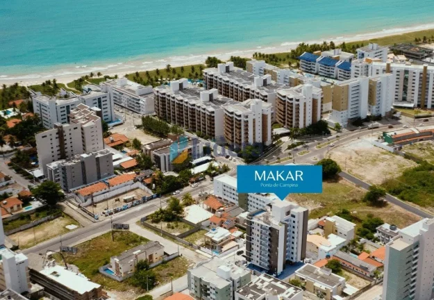 Imagem Apto - 3 Quartos - 1 Suíte - 68,74m² - Ponta de Campina, Cabedelo/PB