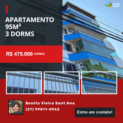 Apartamento com 3 Quartos à Venda,  em Jardim Camburi - Vitória