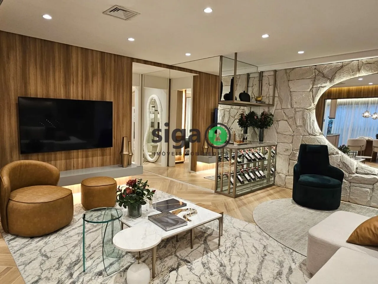 Imagem Apartamento à venda no Brooklin ? 138m², 3 quartos, 2 vagas , Quadra de Tênis!