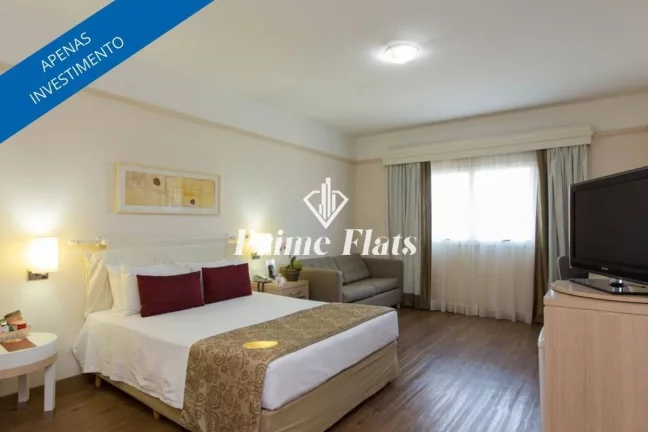 Foto do imóvel Flat disponível para venda no Comfort Suítes Londrina, com 32m², 1 dormitório e 1 vaga de garagem em Edwy Taques Araújo