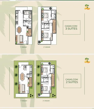Imagem Casa Duplex para Venda em Cabo Frio, Long Beach (Tamoios), 3 dormitórios, 2 suítes, 3 banheiros, 1 vaga