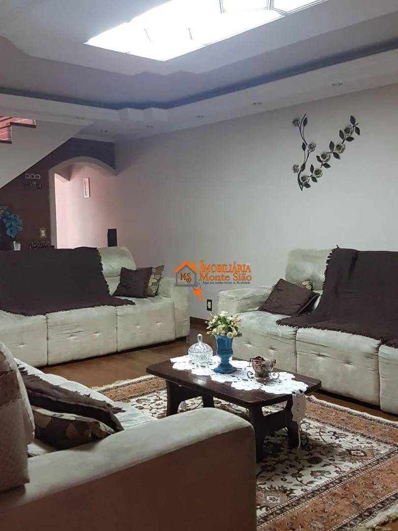 Imagem Sobrado com 4 dormitórios à venda, 275 m² por R$ 950.000,00 - Vila Barros - Guarulhos/SP