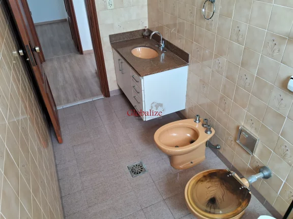 Imagem Belíssimo apartamento bem amplo em Santos no Boqueirão, com 2 dormitórios, uma suíte e vista livre à venda por R$ 620.000,00