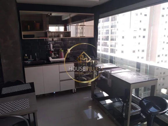 Imagem Apartamento 2 dormitórios ( 1 suíte), varanda gourmet, Aquarius, Sjc.