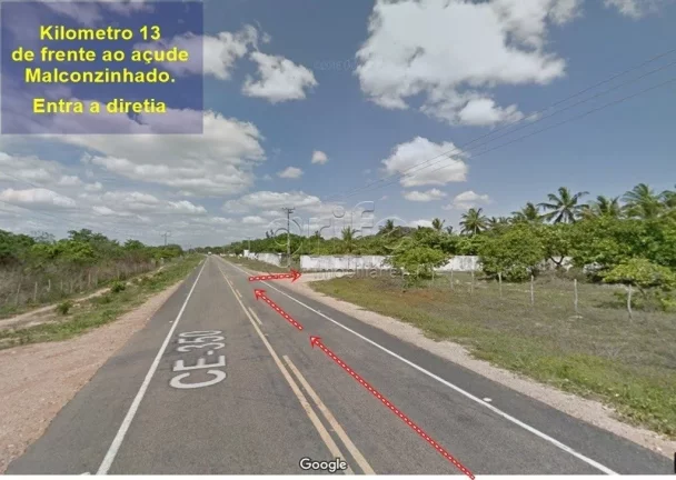 Imagem TERRENO EM PINDORETAMA, com ótima areá plana. São 8 lotes medindo 12 frente por 30 comprimento (c...
