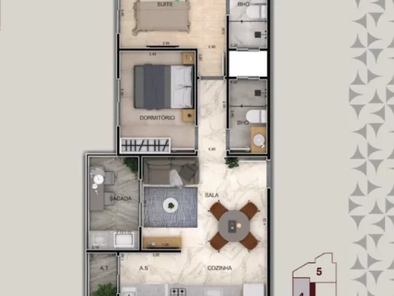 Imagem Apartamento à Venda em Vila Mirim, Praia Grande - SP
