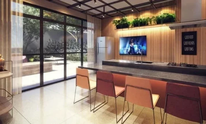 Imagem Apartamento Vibra Estação Campo Belo 1 suíte 27m² Campo Belo São Paulo Rua José dos Santos...