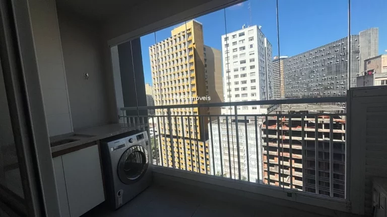 Imagem Apartamento à venda no Centro de São Paulo-SP: 1 quarto, 1 sala, 1 banheiro, 1 vaga de garagem, 46m² de área.