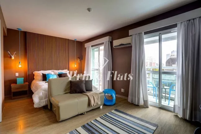 Imagem Flat disponível para venda no Transamérica Executive Perdizes, com 29m², 1 dormitório e 1 vaga de garagem