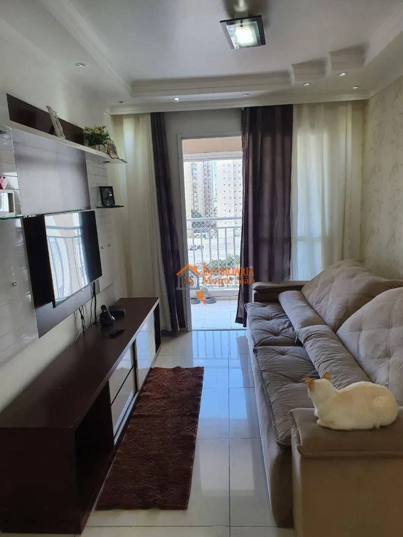 Imagem Apartamento com 3 dormitórios à venda, 77 m² por R$ 698.000,00 - Vila Rosália - Guarulhos/SP