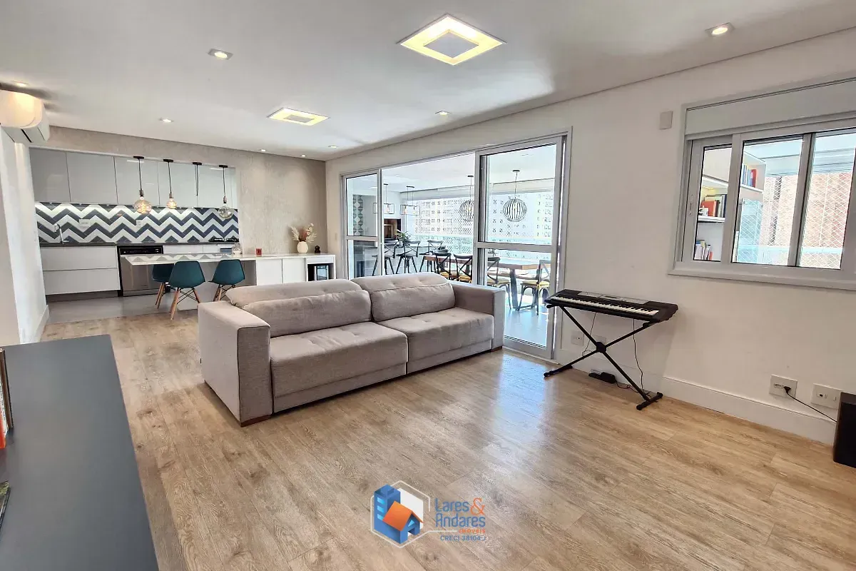 Imagem Apartamento para venda em Brooklin com 3 quartos, sendo 3 suítes, 164m²