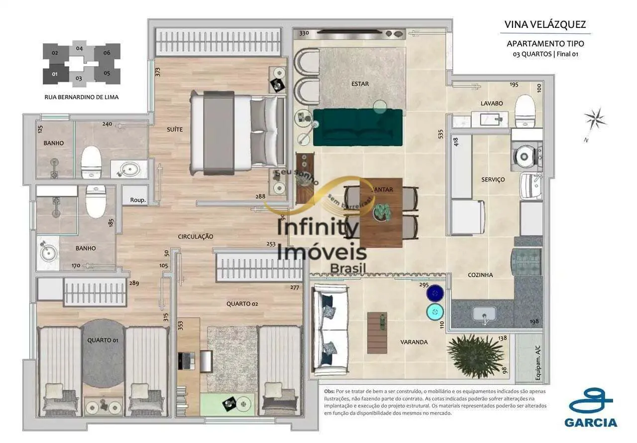 Imagem VINA VELASQUEZ - Apartamento Alto Padrão em Gutierrez, Belo Horizonte/MG