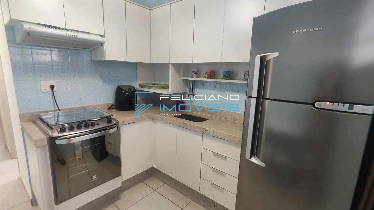 Imagem Apartamento com 2 quartos, Guilhermina, Praia Grande - R$ 325 mil, Cod: 7433