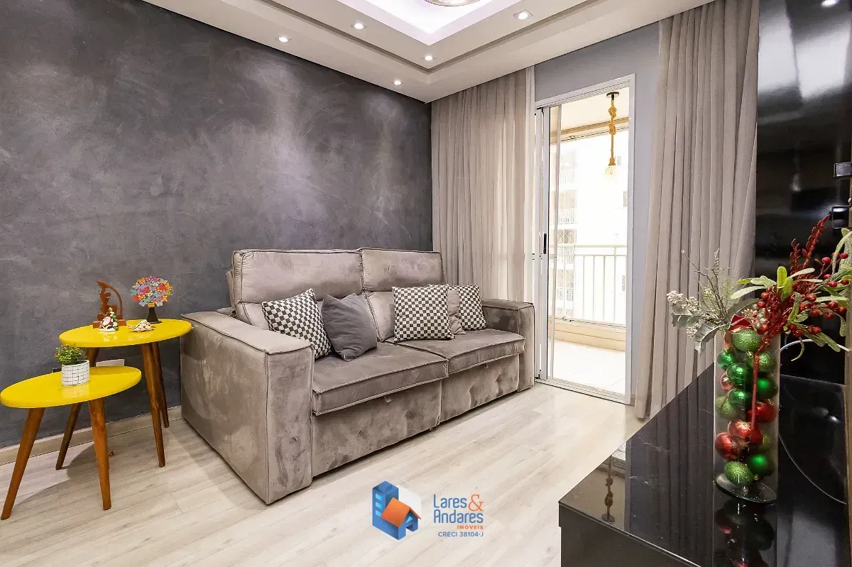 Imagem Apartamento para venda em Usina Piratininga com 3 quartos, sendo 1 suíte, 73m²