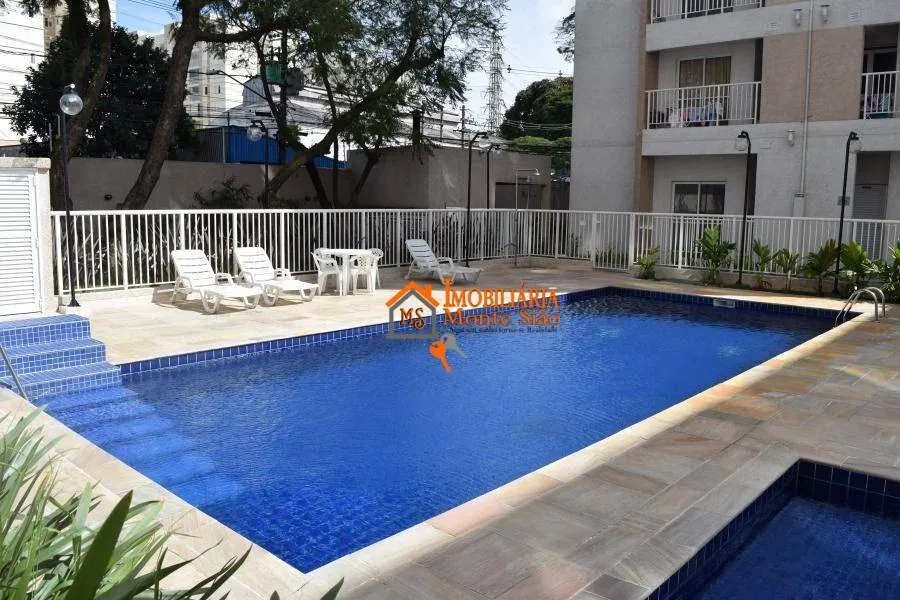 Imagem Apartamento com 2 dormitórios para alugar, 42 m² por R$ 3.095,00/mês - Vila Itapegica - Guarulhos/SP