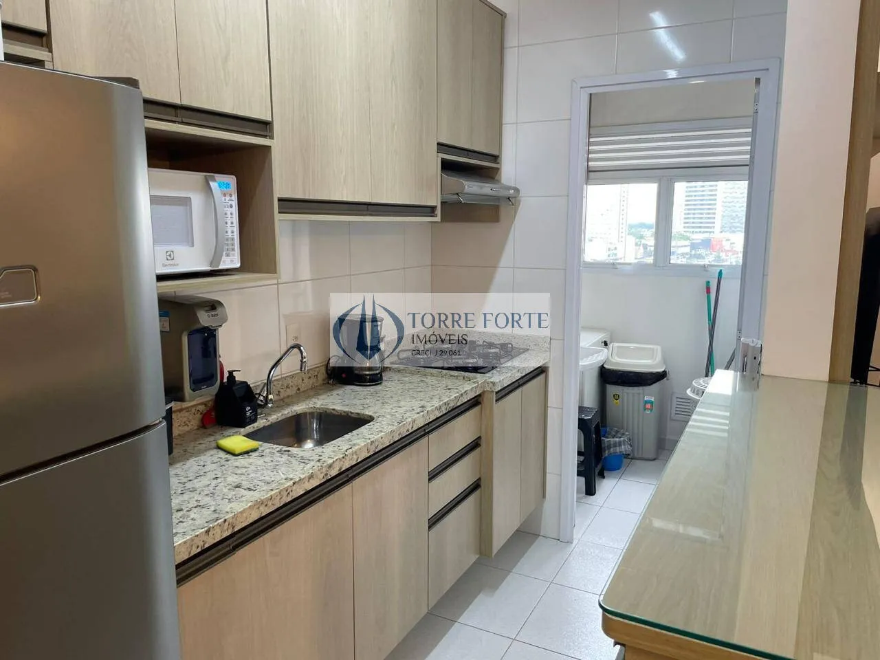 Imagem Ótimo apartamento, 62 m² 2 dormitórios sendo 1 suíte 1 vaga, todo mobiliado