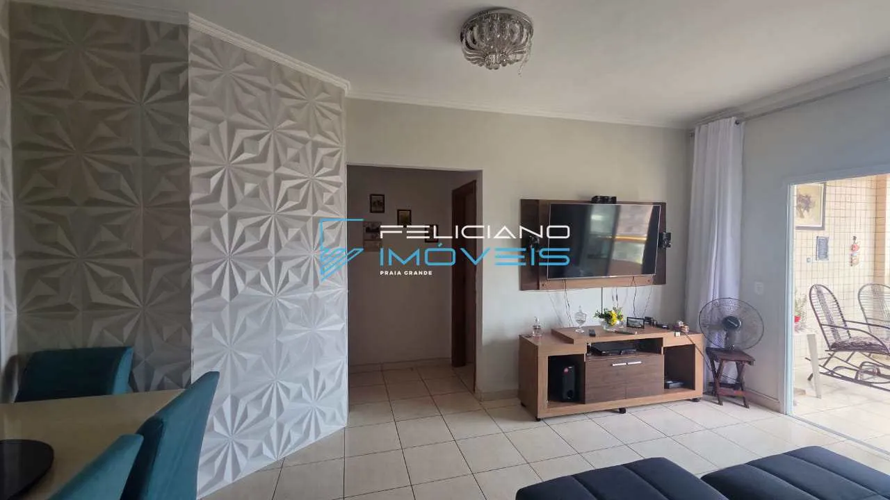 Imagem Apartamento com 2 quartos, Guilhermina, Praia Grande - R$ 520 mil, Cod: 7499