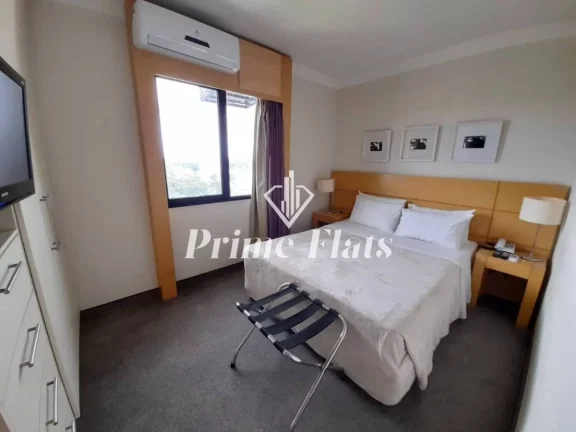 Imagem Flat disponível para venda no Suites Congonhas by Atlântica em Campo Belo, com 44m², 1 dormitório e 1 vaga de garagem