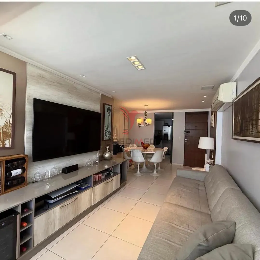Imagem Apartamento de 3 Quartos, porteira fechada. No Jardim Oceania- João Pessoa. Paraíba